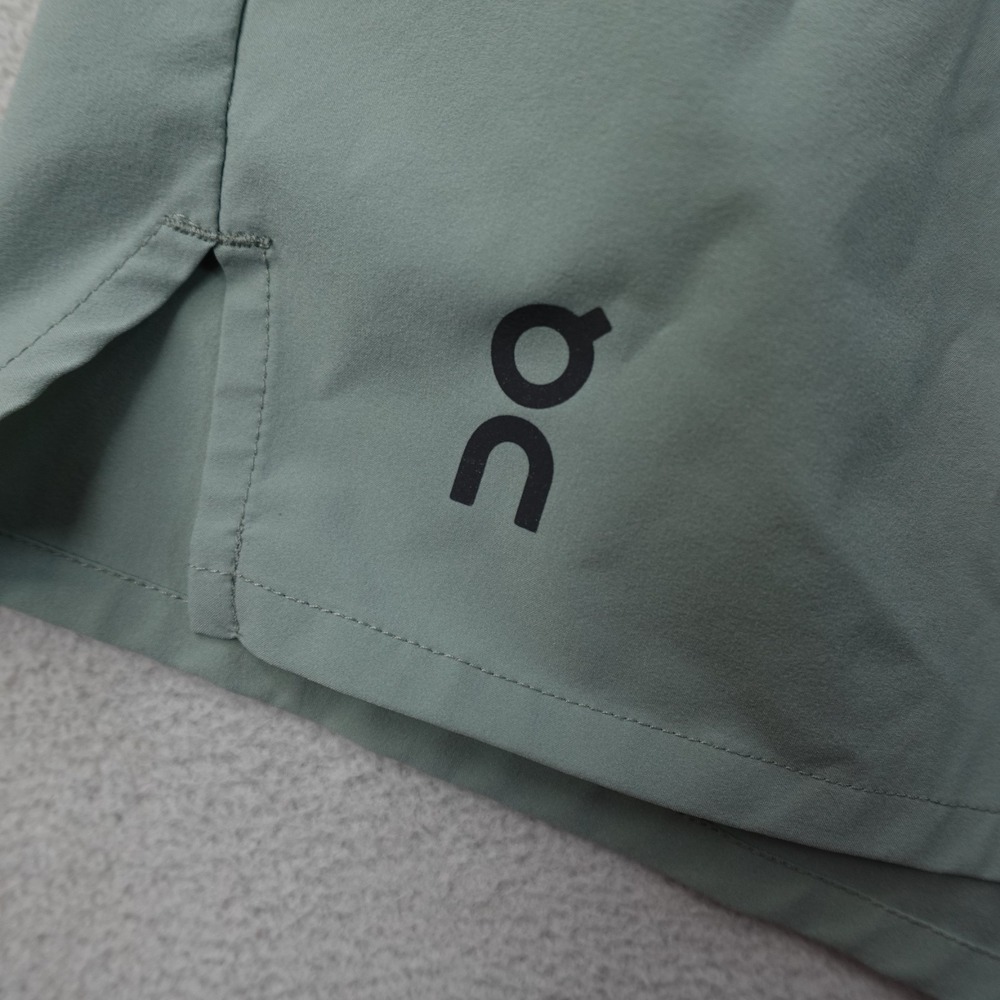 On Running Essential Shorts Womens M Green Lightweight Running Athletic Workout - Picture 4 of 11